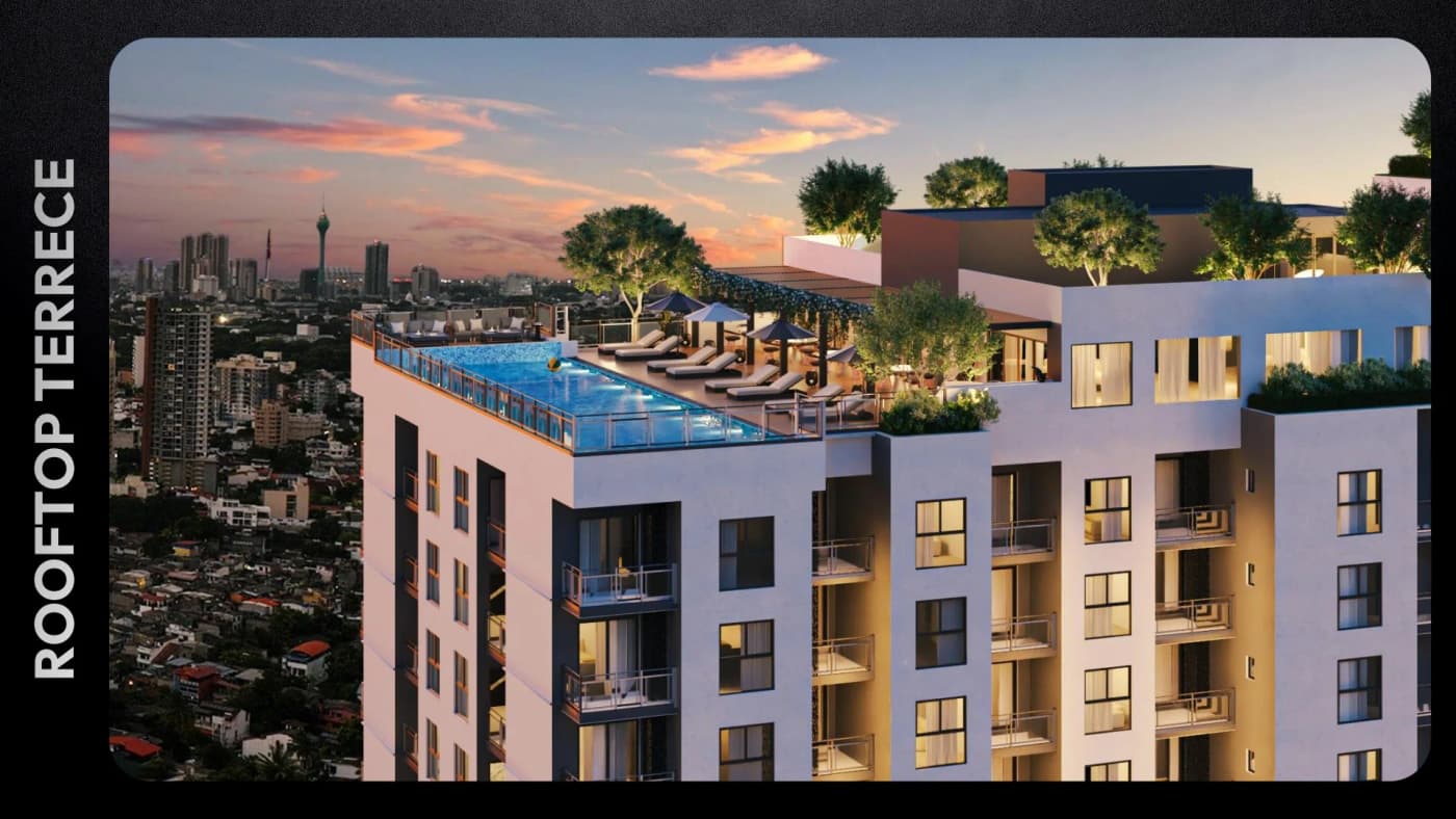 Fairway Latitude rooftop terrace