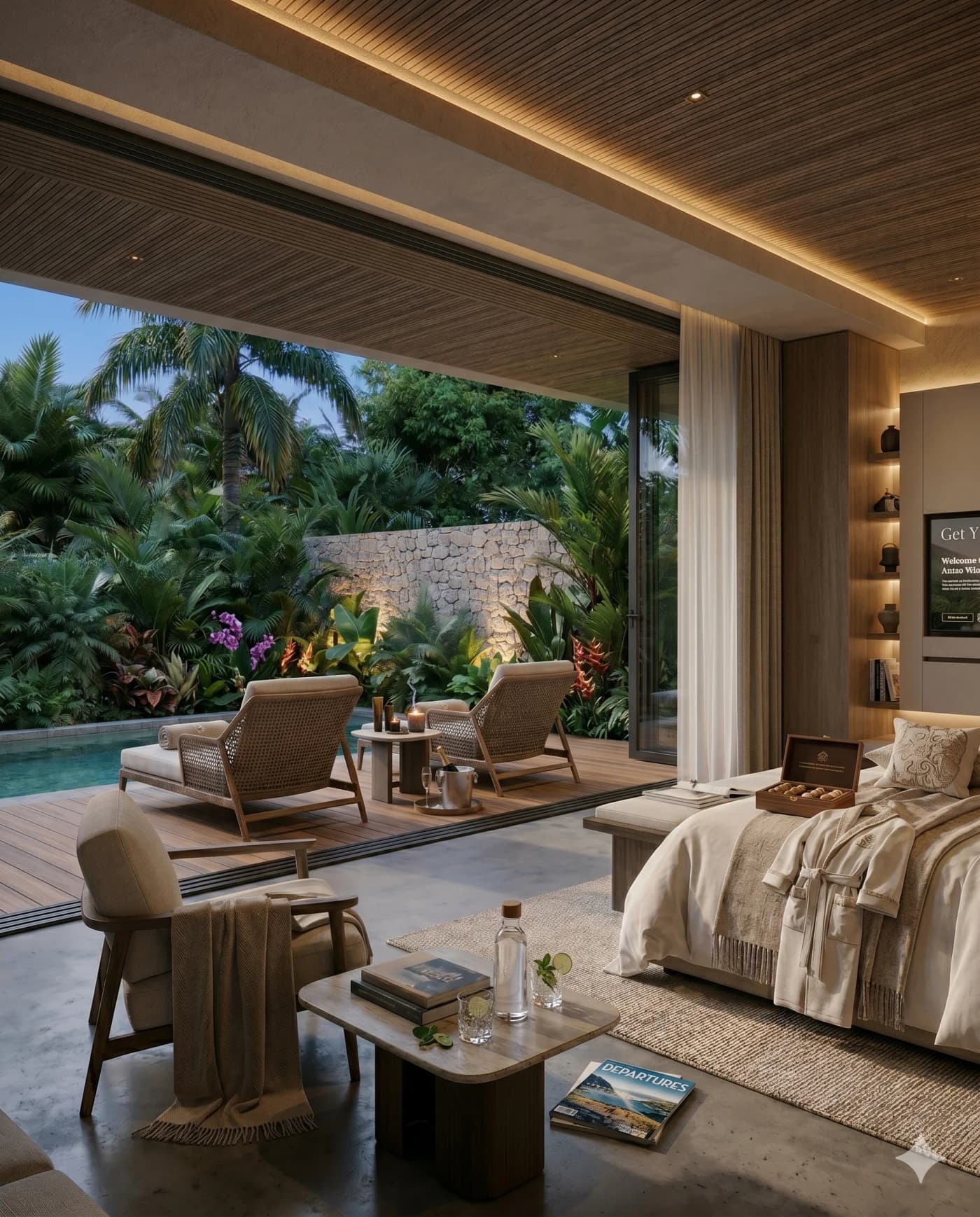 Y Hotel Studio — Garden & Private Plunge Pool